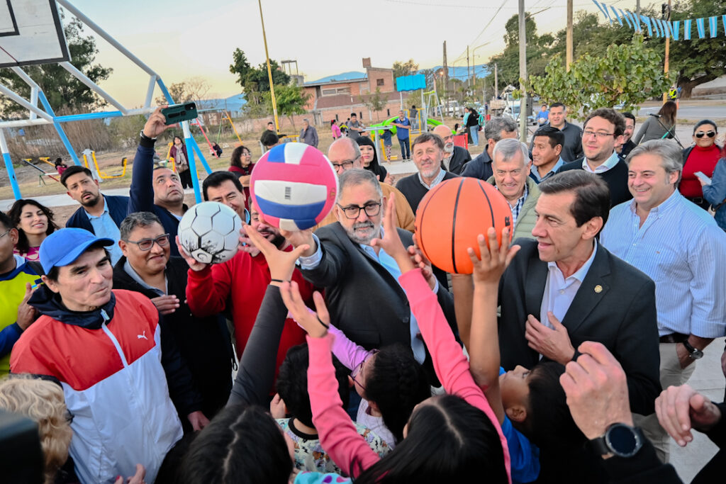 Capital: Inauguraron un nuevo polideportivo en Alto Comedero