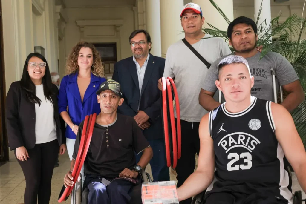 Básquet adaptado: El Gobierno de Jujuy fortalece una disciplina competitiva con equipamiento clave para el campeonato nacional