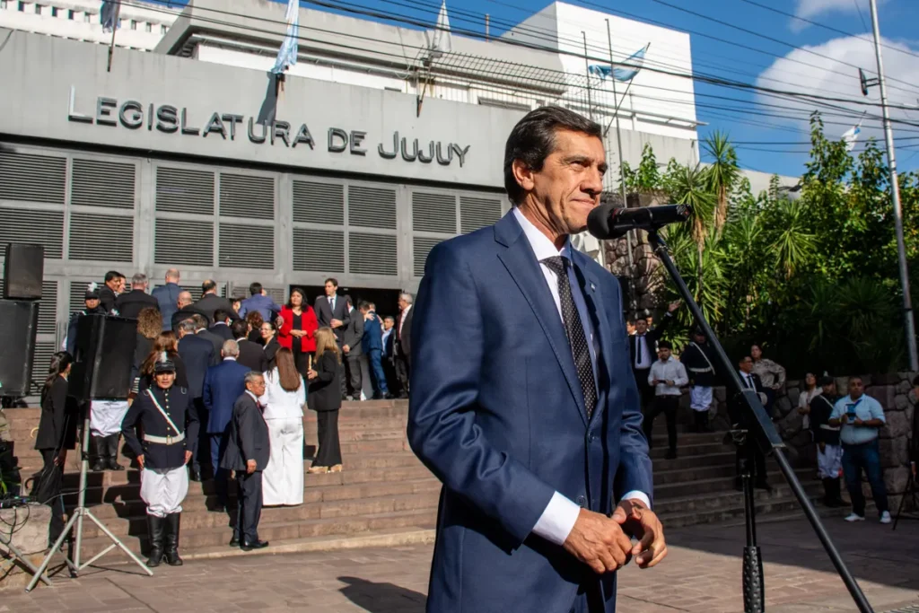 Acto de apertura: Carlos Sadir inauguró el 165° periodo de Sesiones Ordinarias en la Legislatura de Jujuy